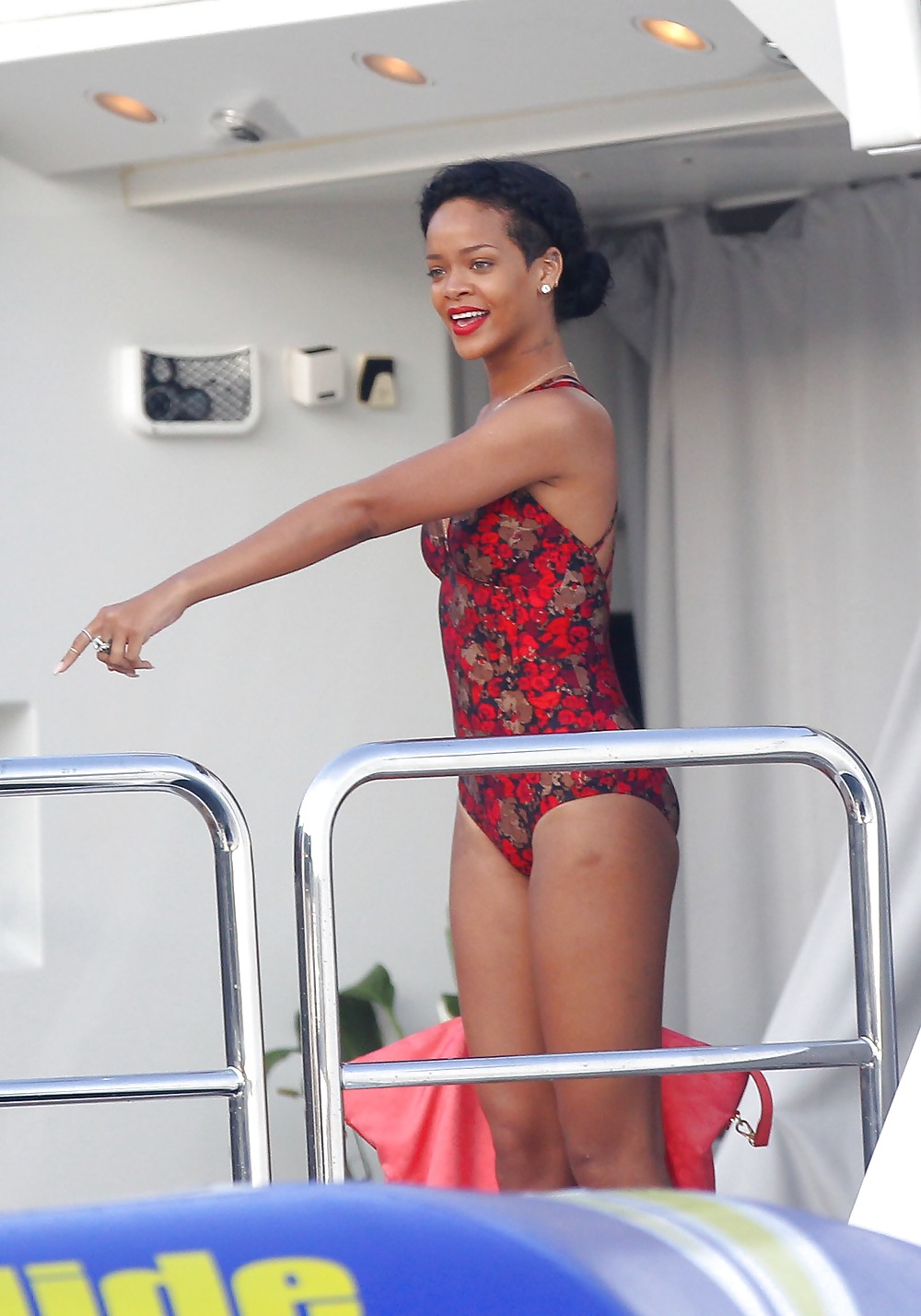 Rihanna swimsuit in France FUCKABLE ASS #34469200