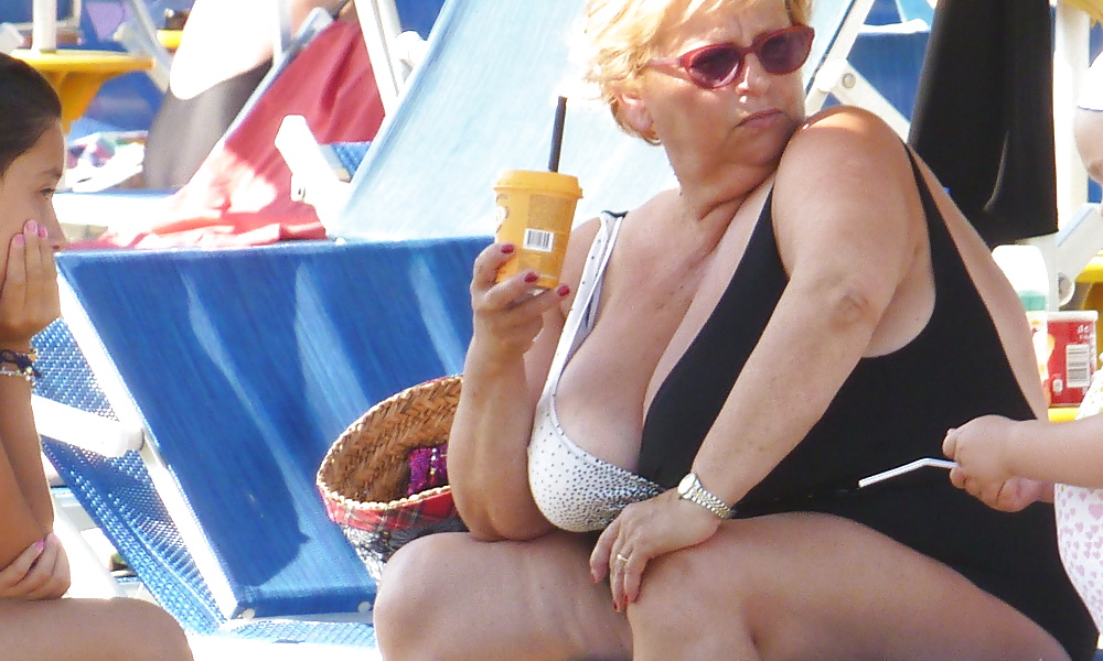 Sexy grannies on the beach! amateur spycam!
 #31829362