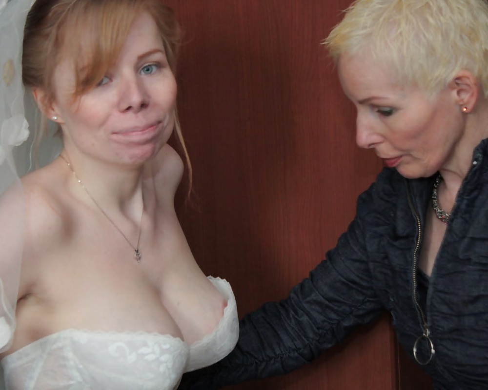 Bridal Cleavage and Downblouse #34711905