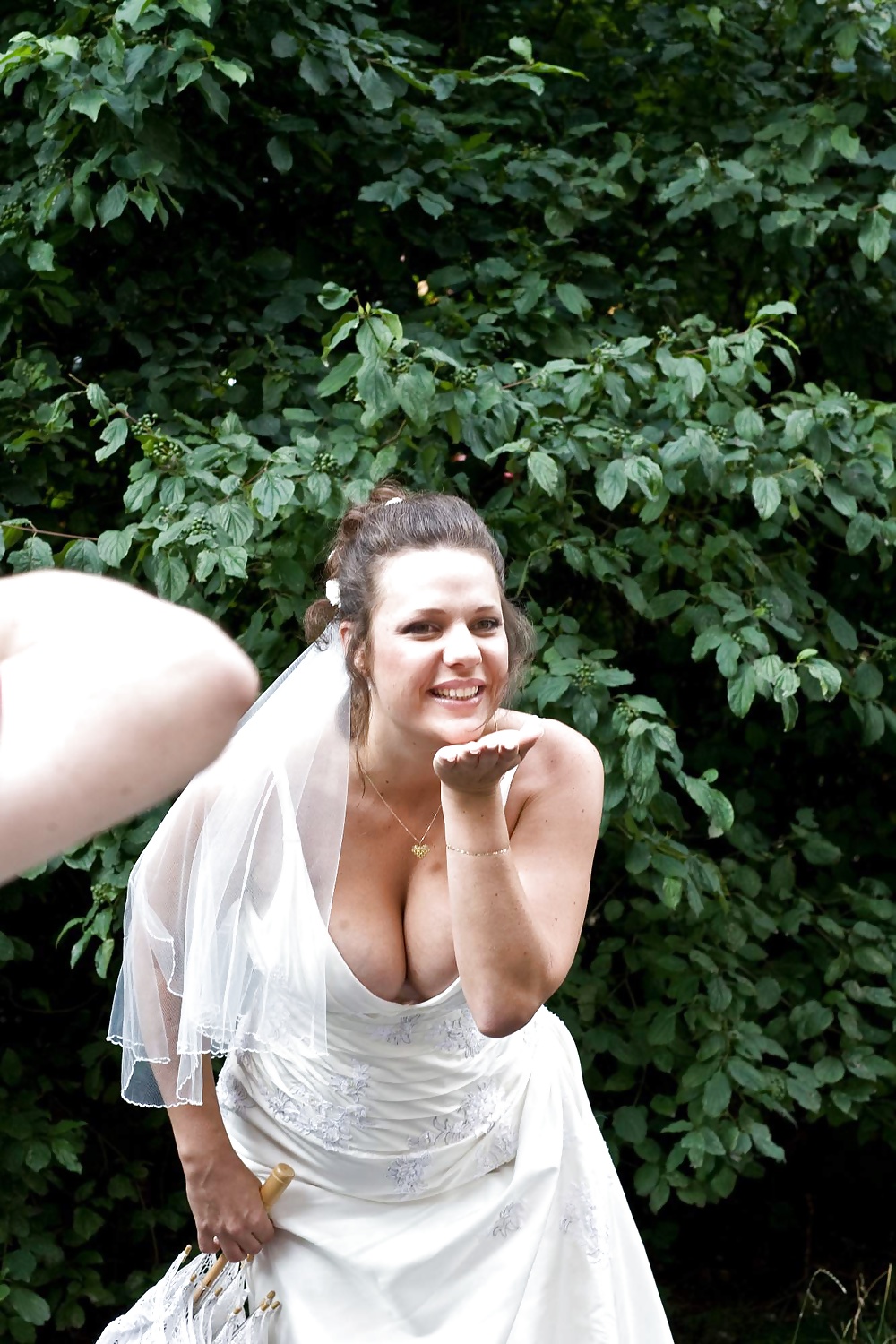 Bridal Cleavage and Downblouse #34711915