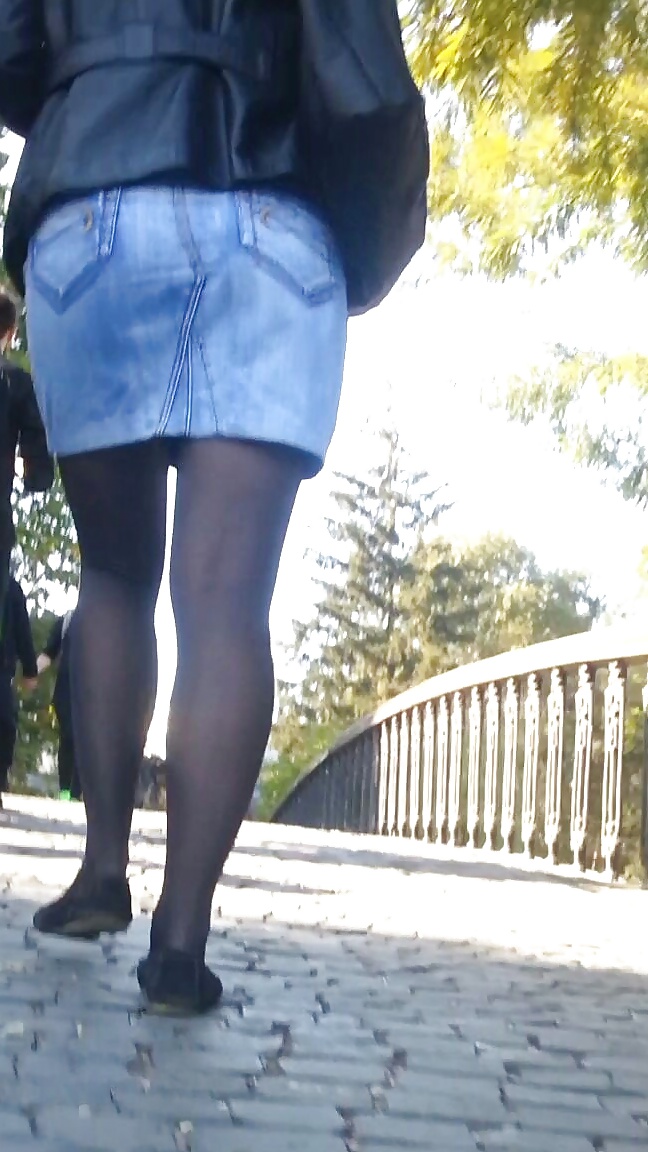 Spy sexy teens nylon and skirt romanian #30014181
