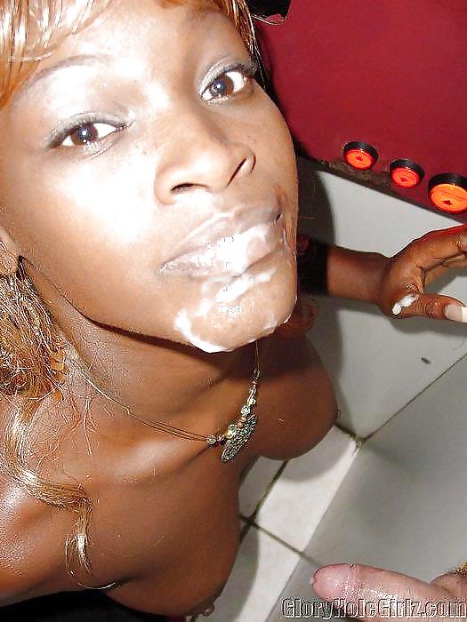 Ebony facial #23544186