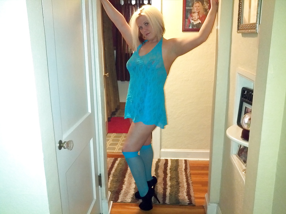 Nikki lee in turquoise lace.... #23913620