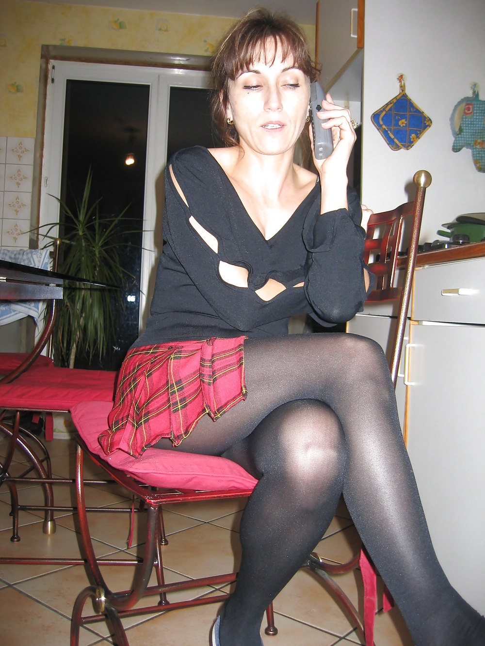Reifen Damen Strumpfhosen Und Strümpfe Tragen - Swinger #28888988