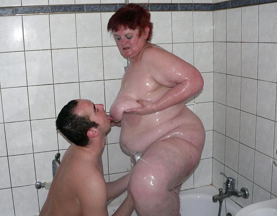 Wanna shower with this big granny too #35157882