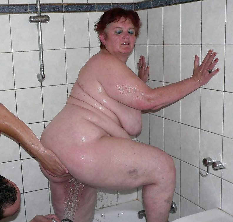 Wanna shower with this big granny too #35157890
