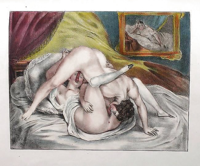 Vintage Erotic Drawings 16 #32619888
