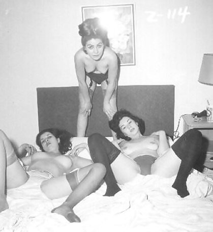 Three women posing for pictures #25871500