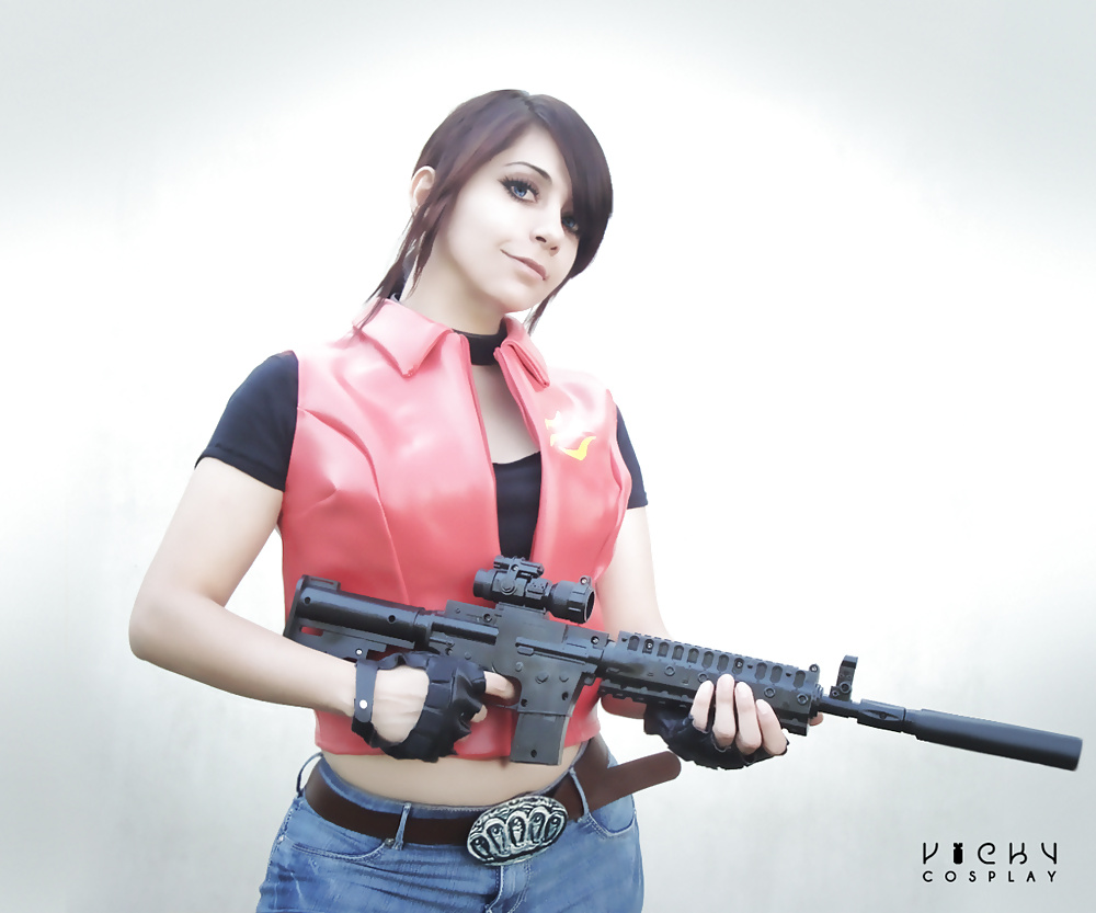 Claire redfield cosplay vicky martinez
 #27566424
