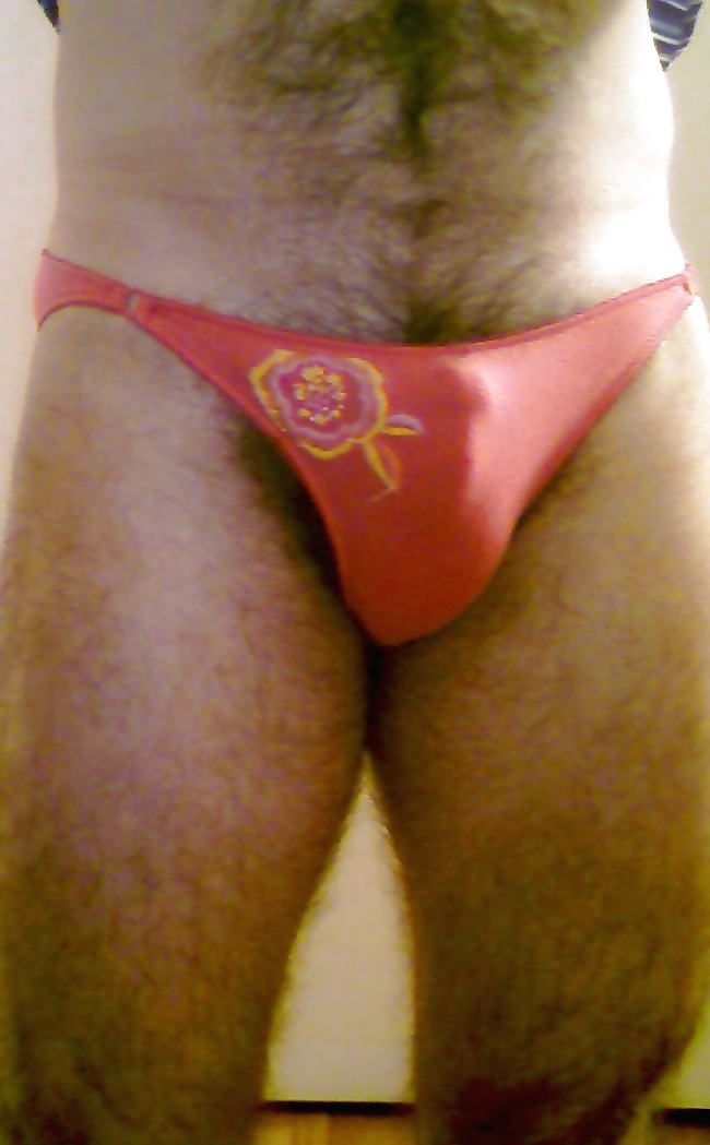 Wife's dirty panties from hamper #29778831