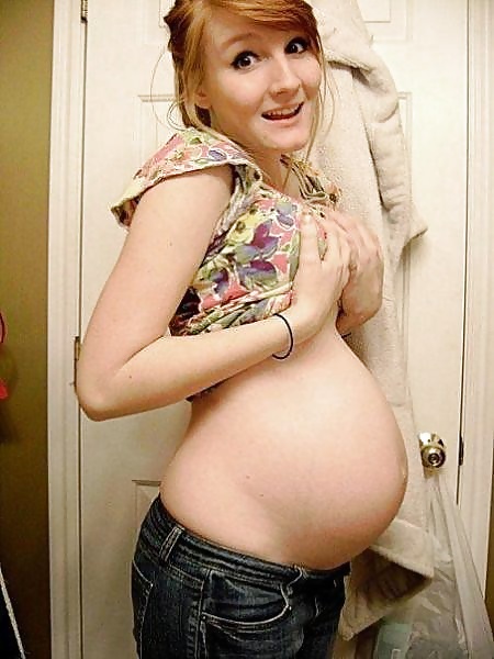 Slaggy pregnant teens used as a cum dumpster! part 5 #28200868