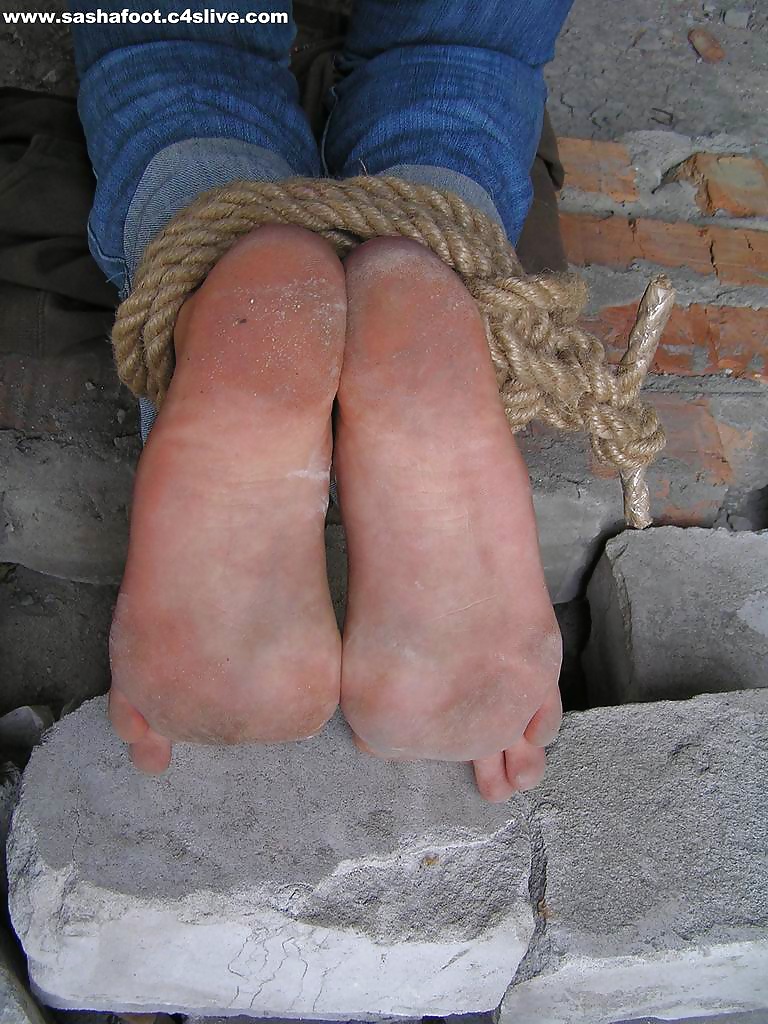 Foot Bondage Street #34045012