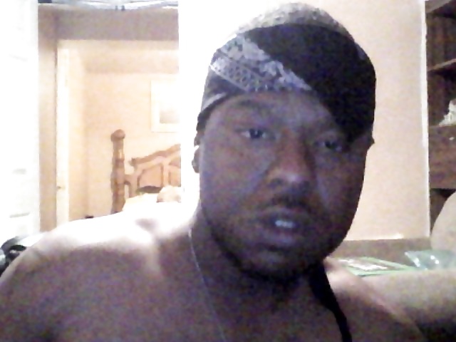 Black man with black bandanna  #26389473