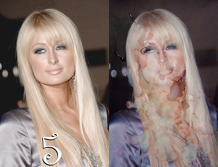 Paris Hilton, 16 Lasten Bukkakke! #30772663