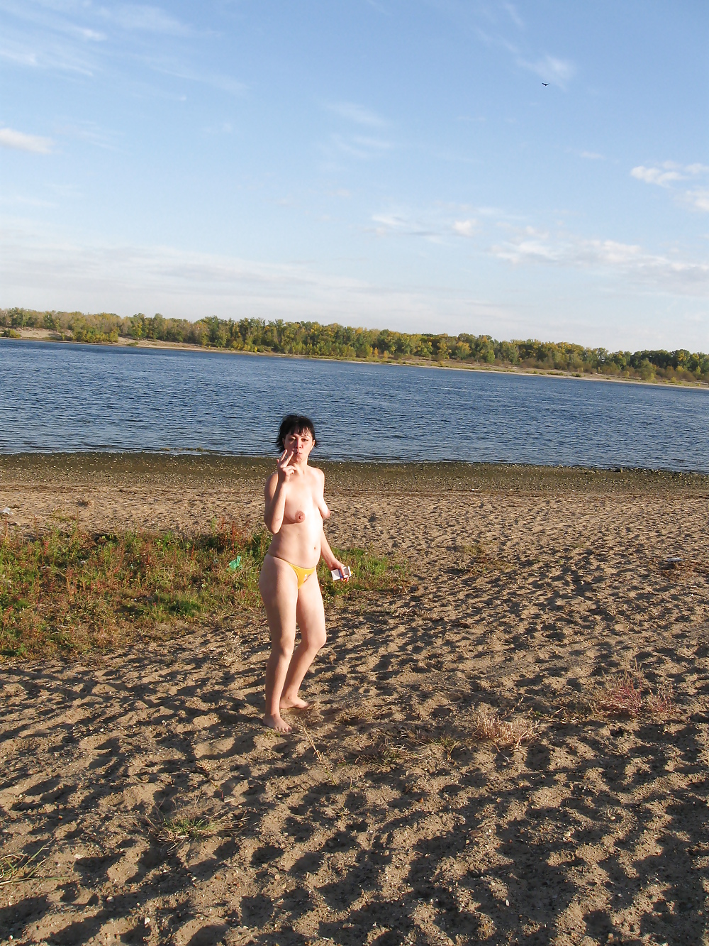 Lili naked on a public beach - 2 #37418212