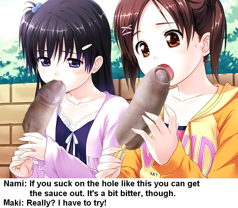 Anime niñas jugando con una polla real (con subtítulos) - no 40
 #23102534