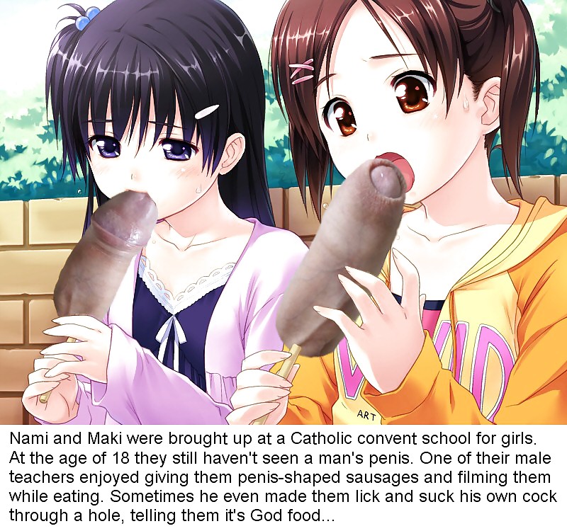 Anime niñas jugando con una polla real (con subtítulos) - no 40
 #23102544