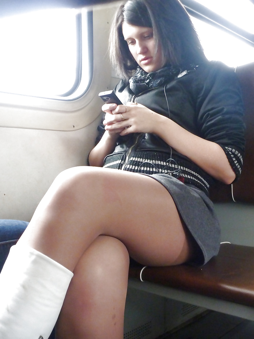 Upskirting Public Transport Sluts #33655365