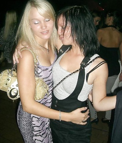 Danish teens & women-127-128-party cleavage breasts touched  #25645330
