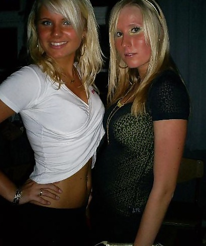 Danish teens & women-127-128-party cleavage breasts touched  #25645370