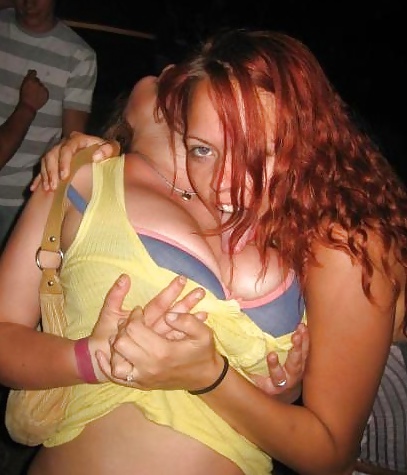 Danish teens & women-127-128-party cleavage breasts touched  #25645483