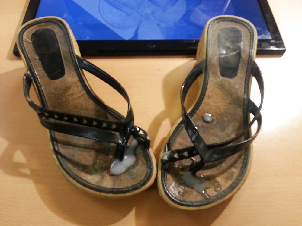 Cum on little sister's flip flops sandals of scarpebagnate #23111600