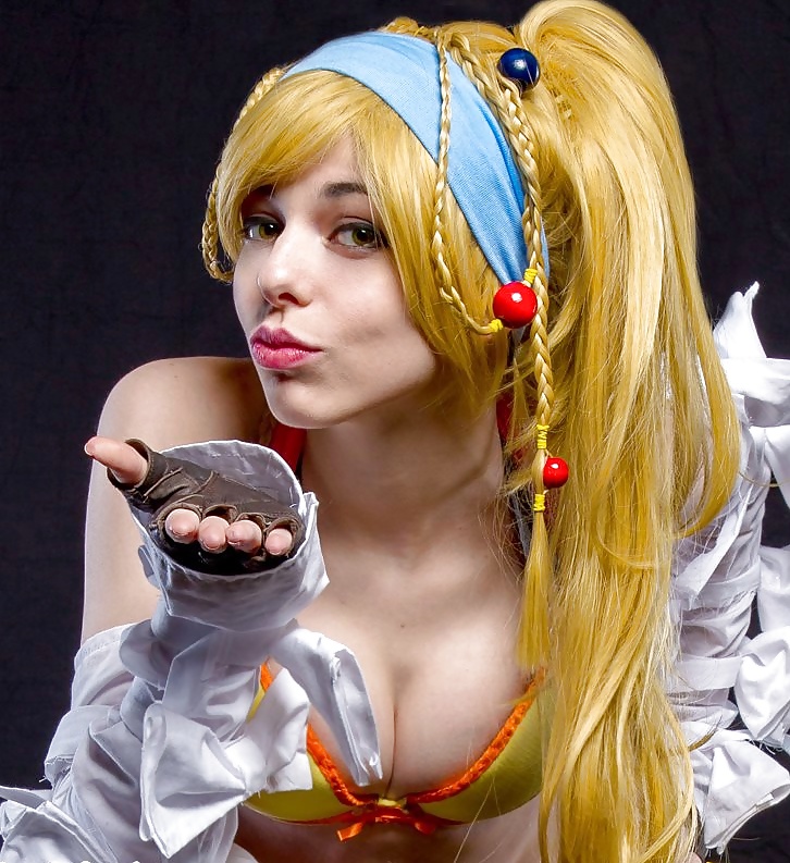 Cospay Hottie Ryuu - Rikku Final Fantasy series #40646197