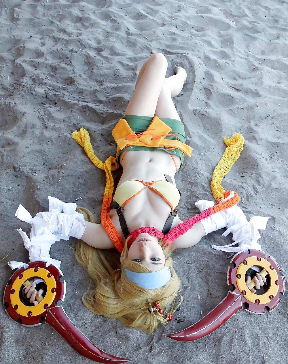 Cospay Hottie Ryuu - Rikku Final Fantasy Serie #40646212