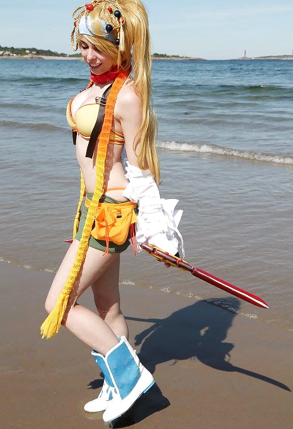 Cospay Hottie Ryuu - Rikku Final Fantasy series #40646221