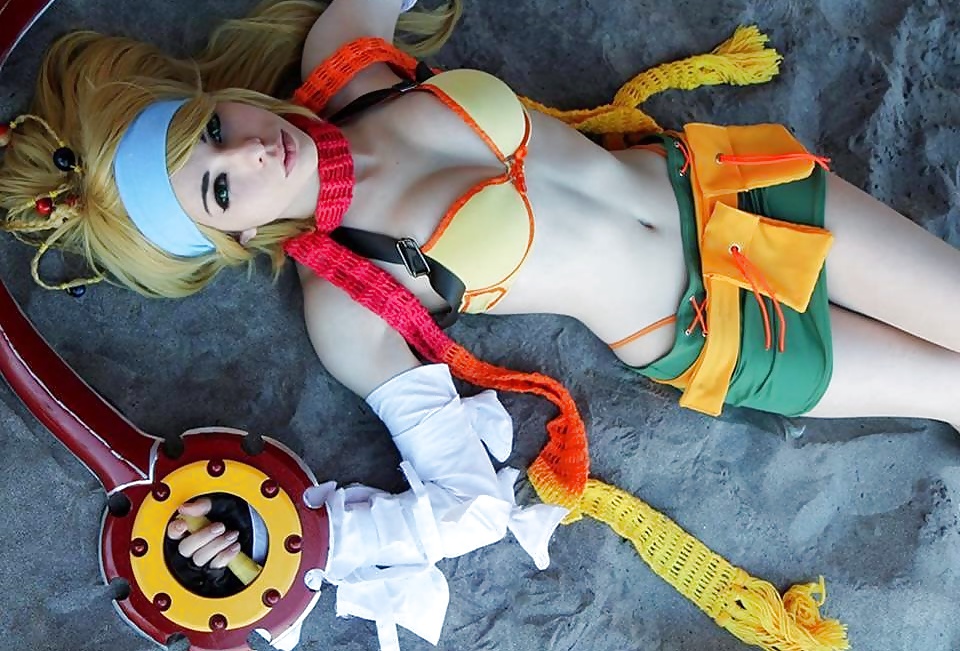 Cospay hottie ryuu - rikku final fantasy series
 #40646239