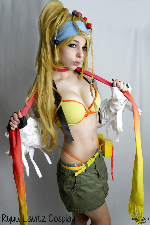 Cospay hottie ryuu - rikku serie final fantasy
 #40646256