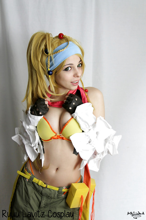 Cospay Hottie Ryuu - Rikku Final Fantasy Serie #40646273