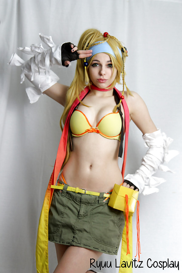 Cospay Hottie Ryuu - Rikku Final Fantasy series #40646328
