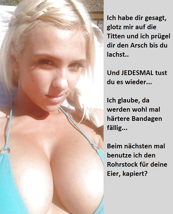 Subtítulos en alemán de femdom parte 28
 #37887285