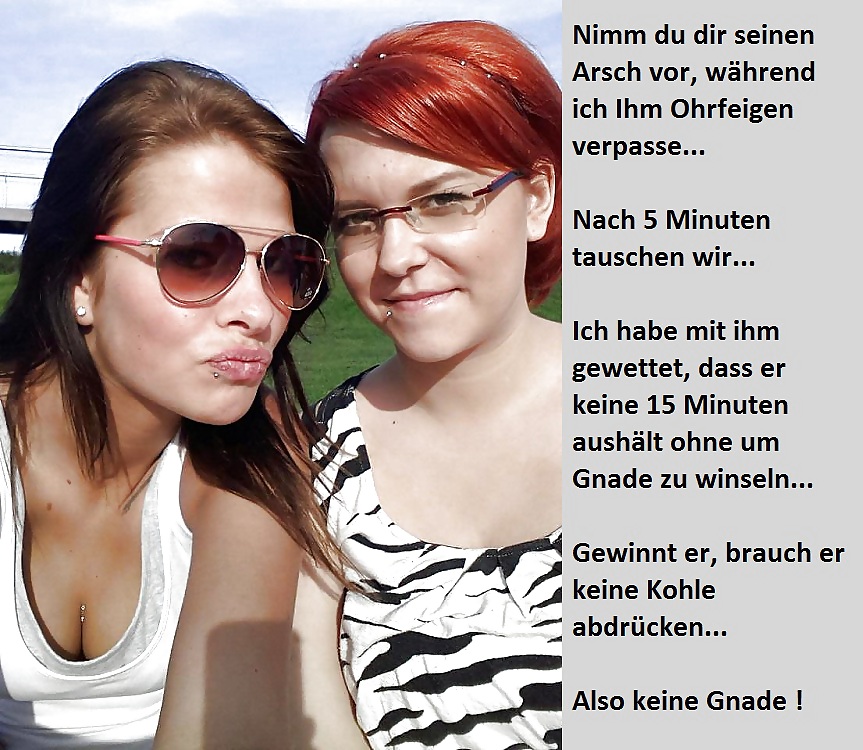 Subtítulos en alemán de femdom parte 28
 #37887291