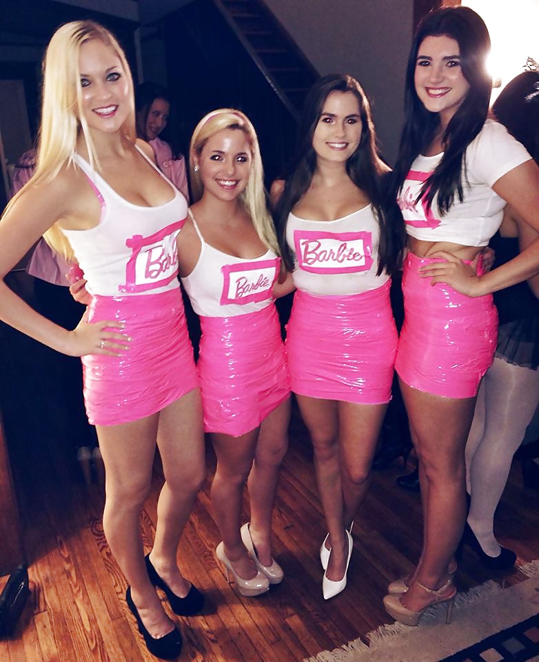 Halloween sorority babes in costumes
 #31675635