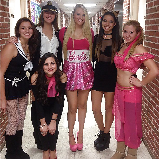 Halloween sorority babes in costumes #31675649