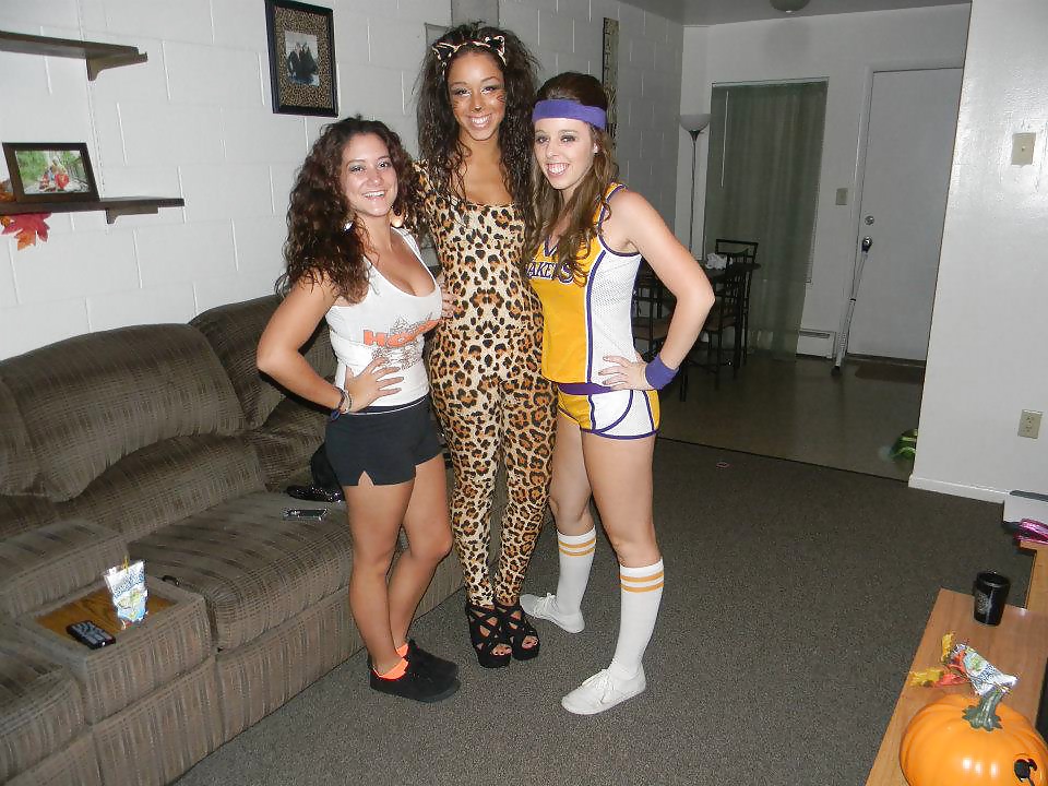 Halloween sorority babes in costumes #31675651