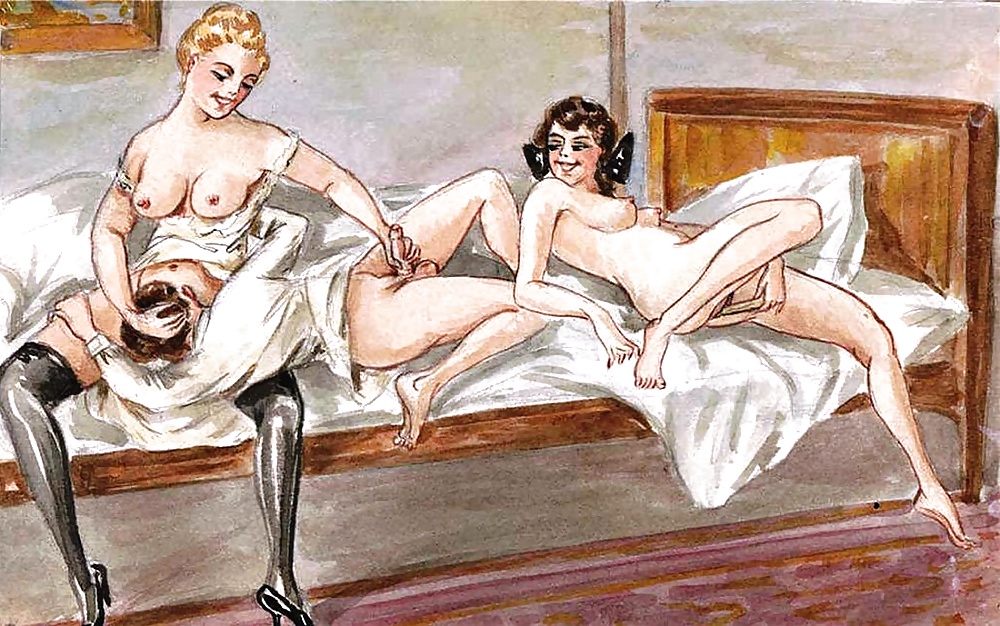 Vintage Erotic Drawings 2 #28880827