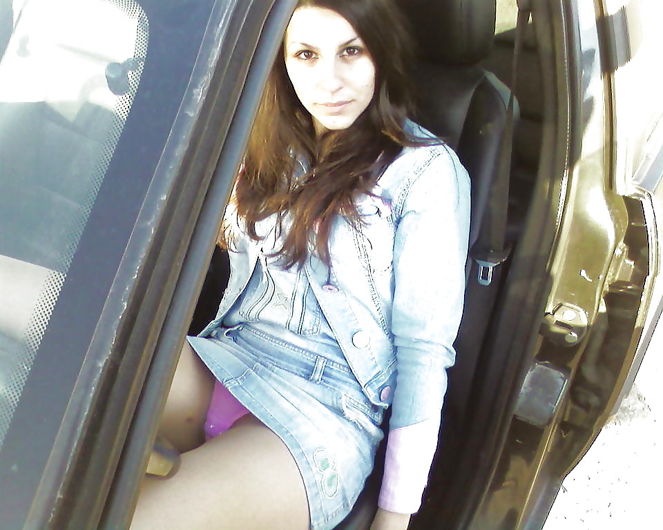 Upskirt In The Car #36163673