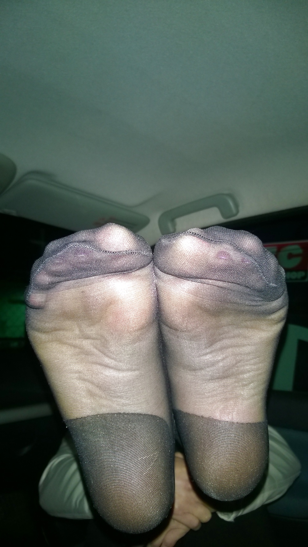Nylon soles footjob hot #34528389