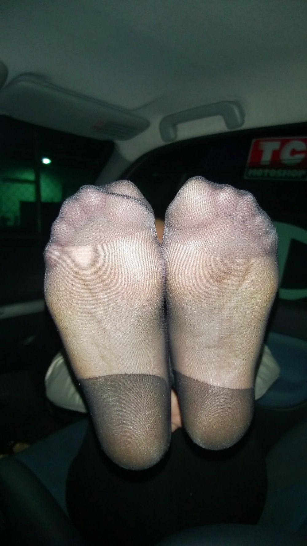 Nylon soles footjob hot #34528395