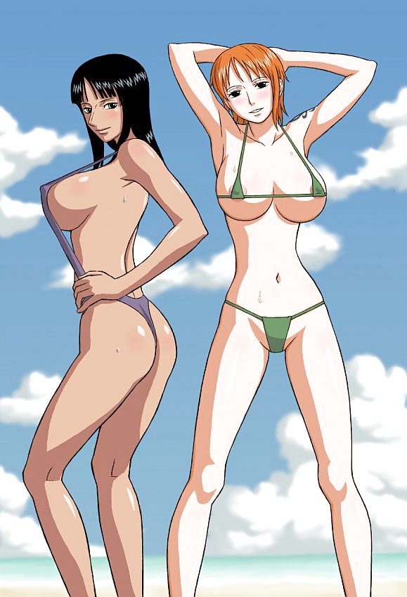 Nami & nico robin divirtiéndose en el going merry
 #39415667