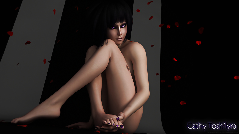Virtual goth model Cathy #33327583