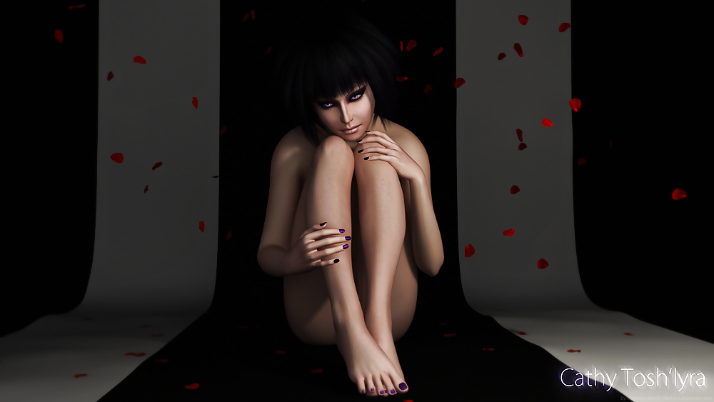 Virtual goth model Cathy #33327586