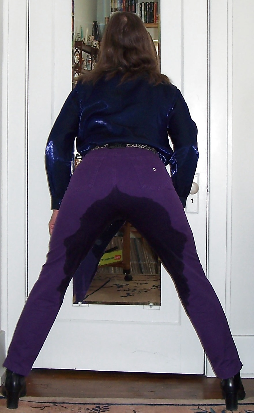 Crossdressing - Mon Pantalon Violet #24731056