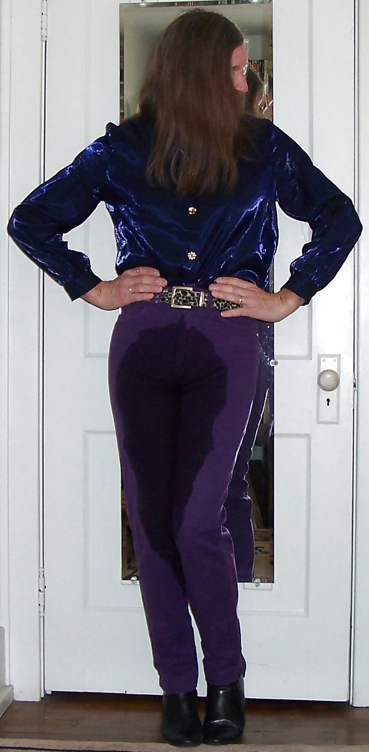 Crossdressing - Mon Pantalon Violet #24731075