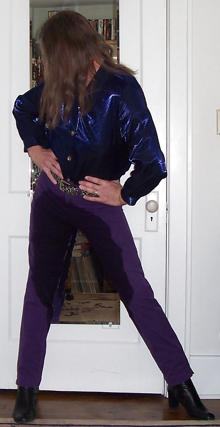 Crossdressing - Mon Pantalon Violet #24731096