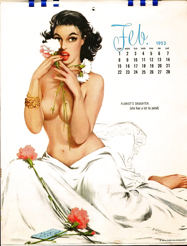 バリフーカレンダー（1953年
 #30718548