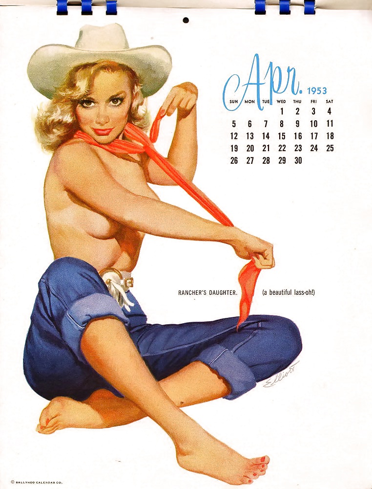 バリフーカレンダー（1953年
 #30718555